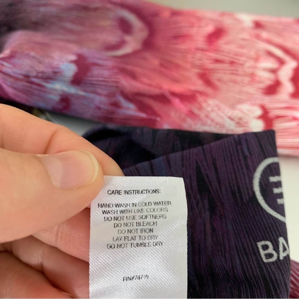 Barrel for Nadia Peacock Feather Yoga Leggings Size Small - Picture 13 of 16